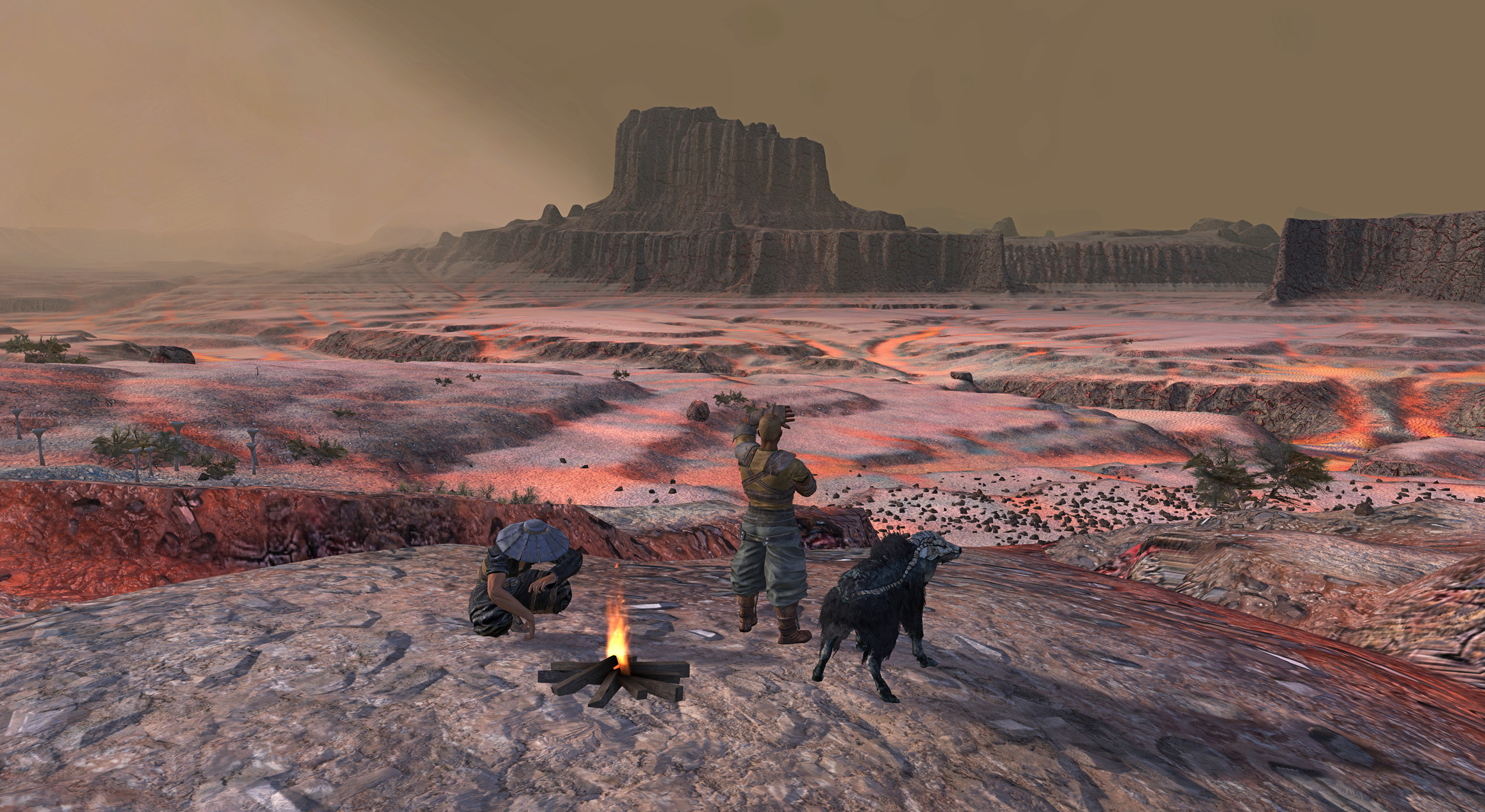 Kenshi's open desert