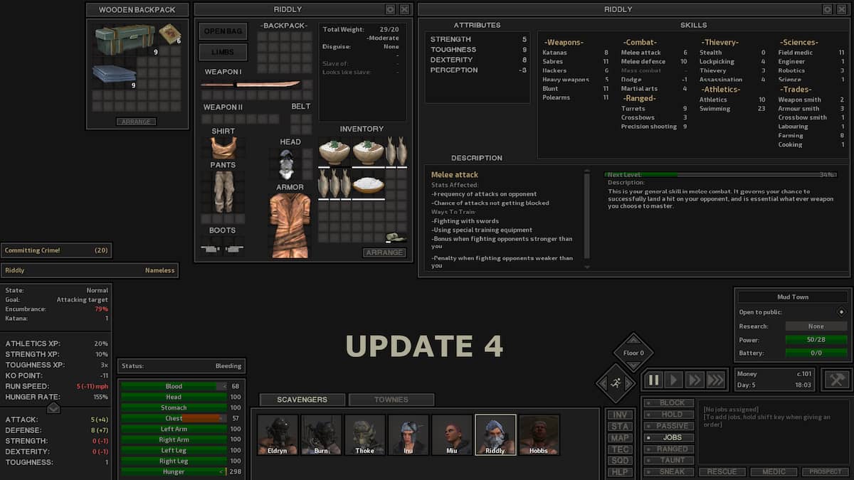 Kenshi Dark UI mod