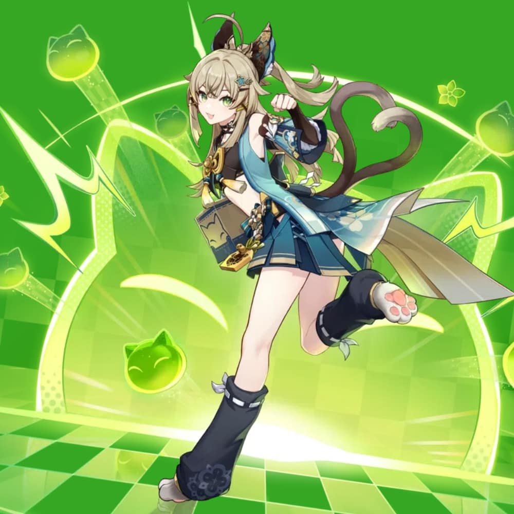 Kirara official character art Genshin Impact