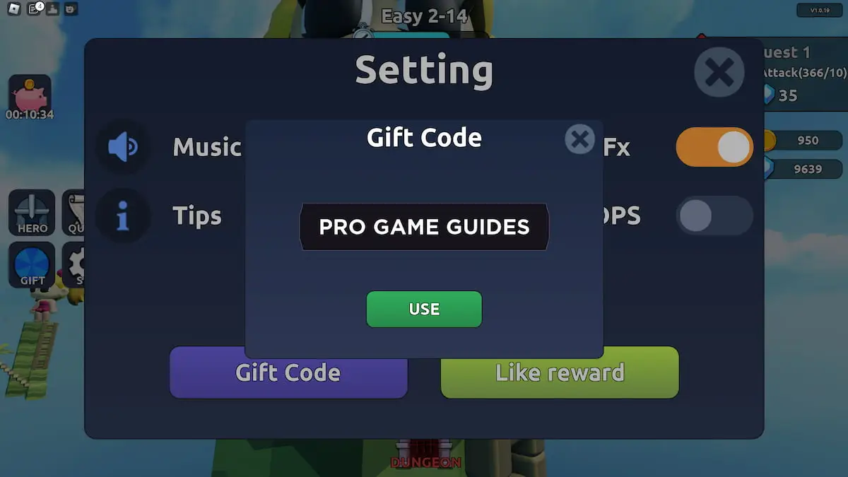 Legend Of Heroes Simulator Gift Code