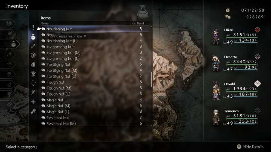 Octopath Traveler 2 Nut Farming Guide Pro Game Guides