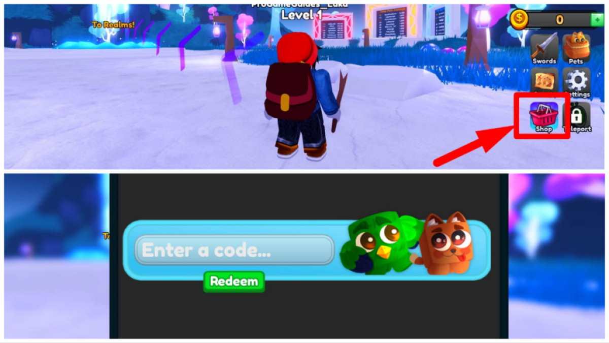 Realms Simulator codes