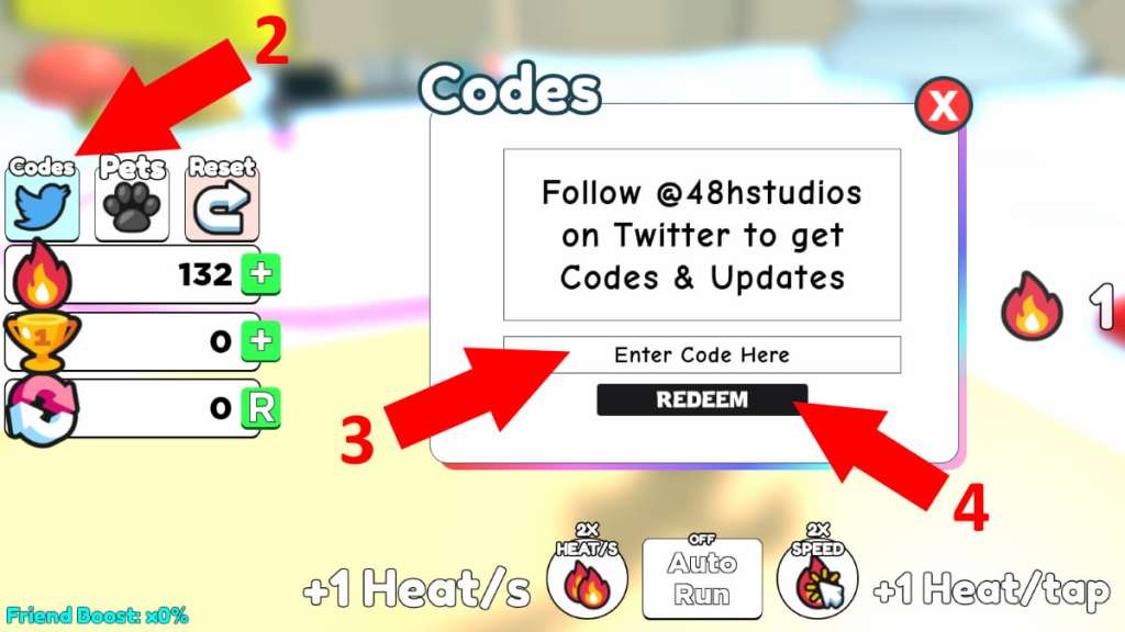 Unique Heat Code Pattern +1 Heat Every Second Codes | Pro Game Guides