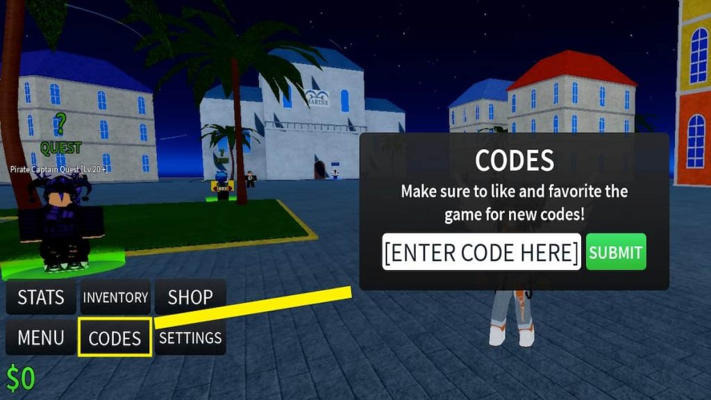 Sea Piece codes for free Beli and candies (December 2023)