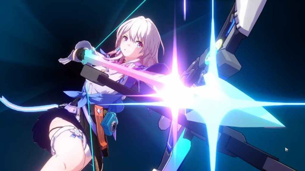 March 7th using her Ult in Honkai Star Rail
