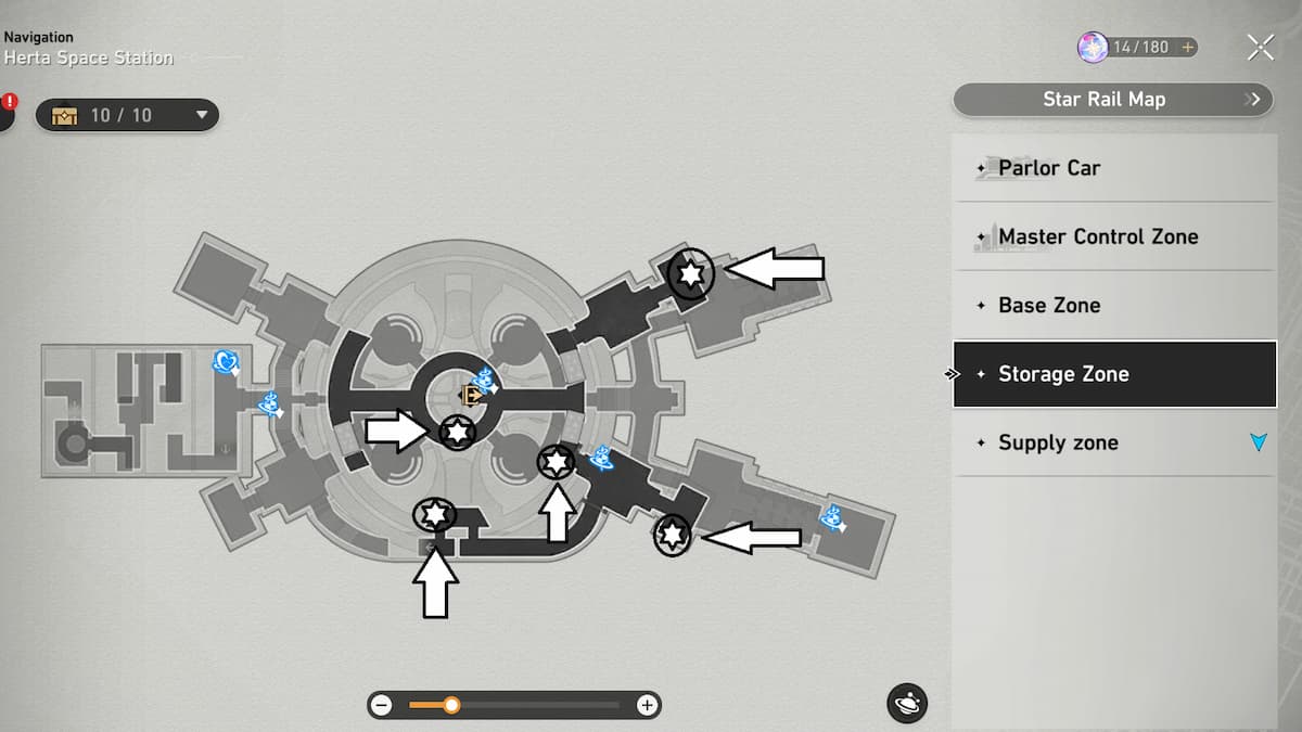 Honkai Star Rail All Storage Zone Treasure Chest Locations Pro Game