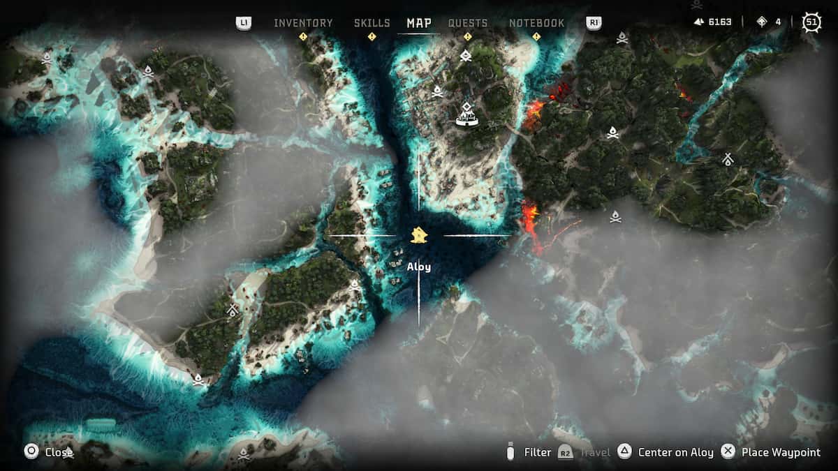 All Brimshine Locations in Horizon Forbidden West Burning Shores DLC