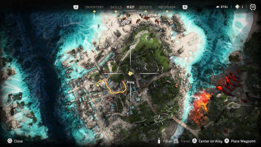 All Brimshine Locations in Horizon Forbidden West Burning Shores DLC