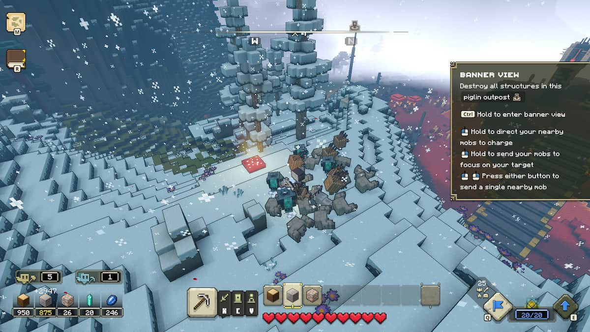 Minecraft Legends: How to Control and Direct Mobs