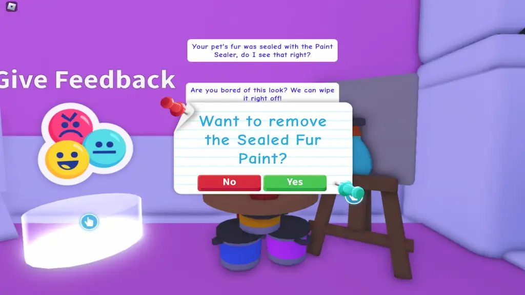 How to use the Paint Sealer item in Adopt Me! - Roblox - Pro Game Guides