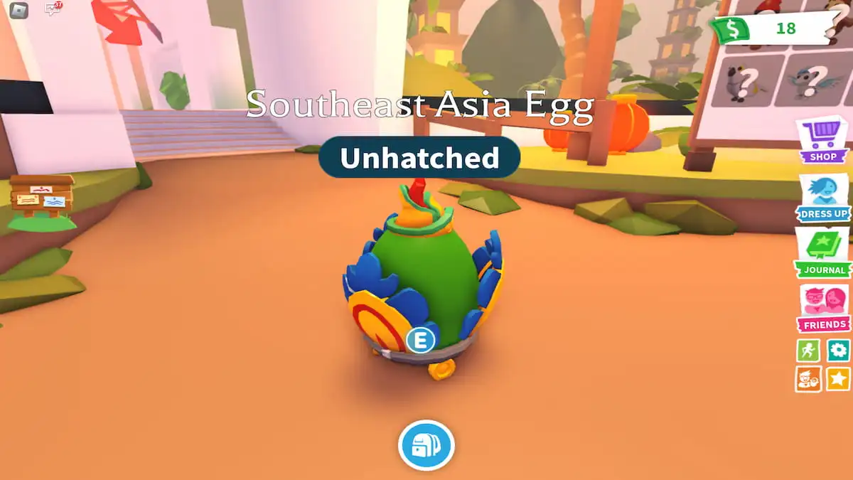 All Southeast Asia Egg Pets in Roblox Adopt Me!