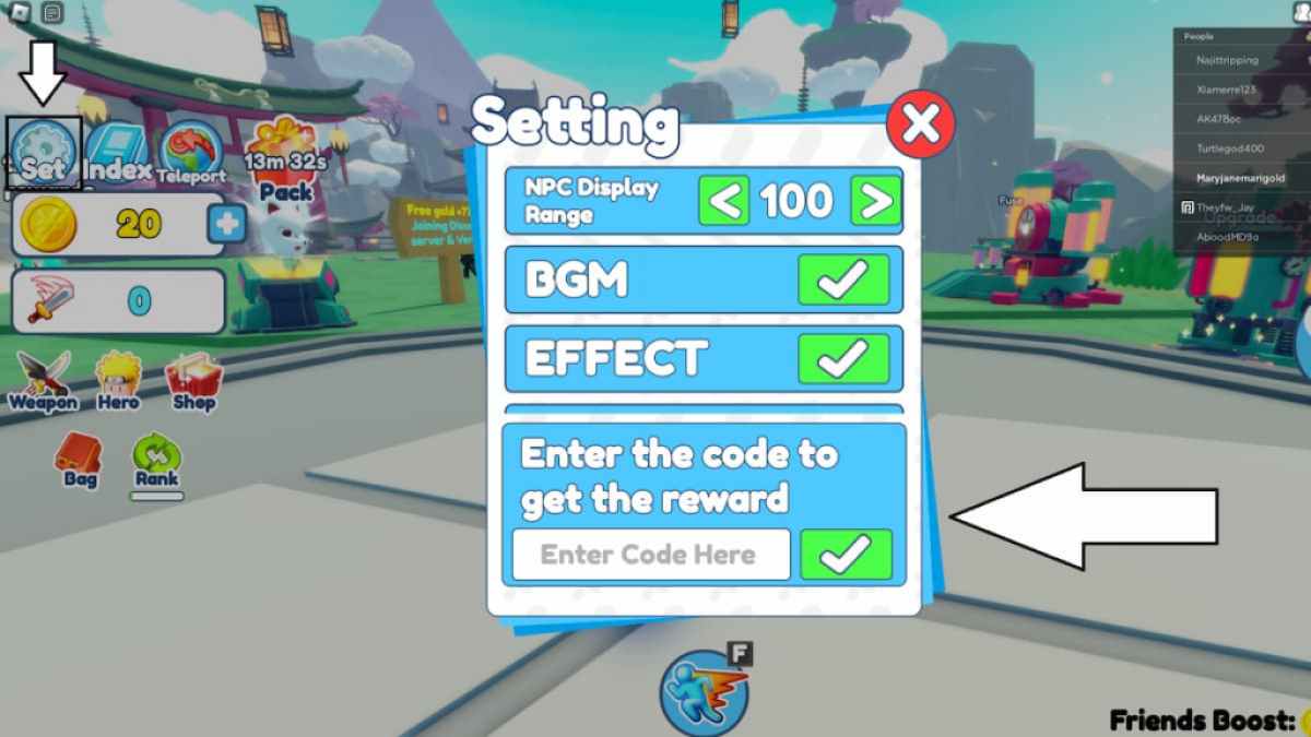 Anime Catching Simulator Codes - Roblox December 2023