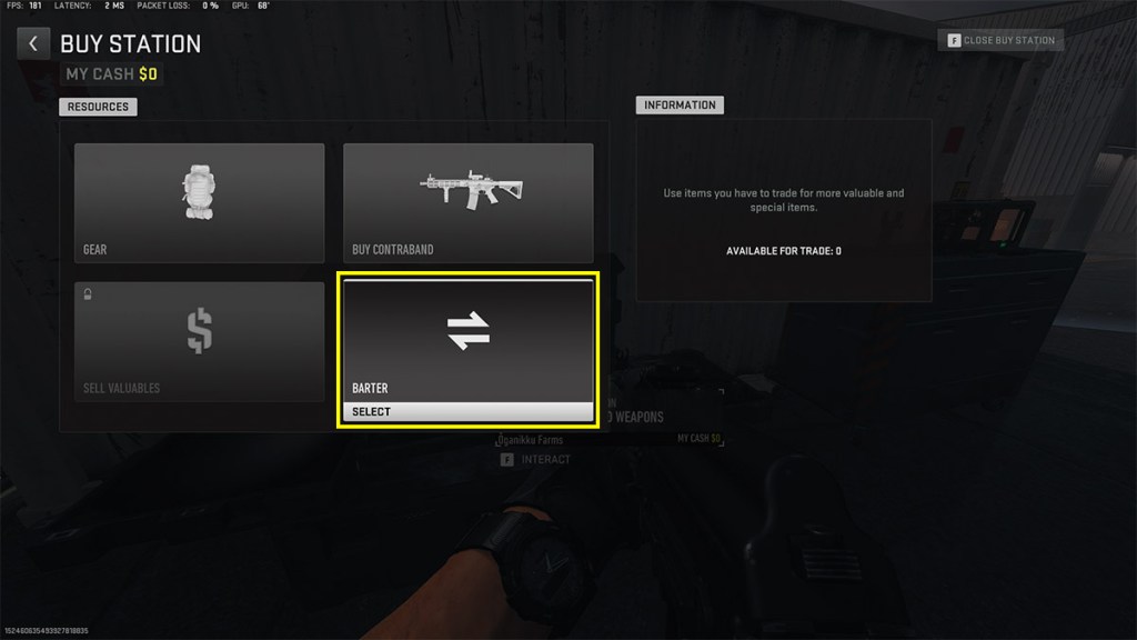 MW2 Barter Recipes List How to make Skeleton Keys, Backpacks, Vests
