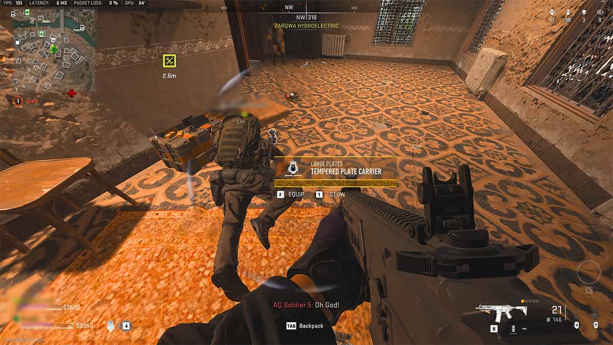 Where to find Tempered Plate Carriers in Warzone 2 Pro Game Guides
