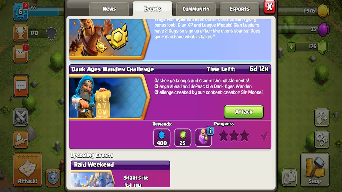 Easily 3 Star the Dark Ages King Challenge (Clash of Clans) 