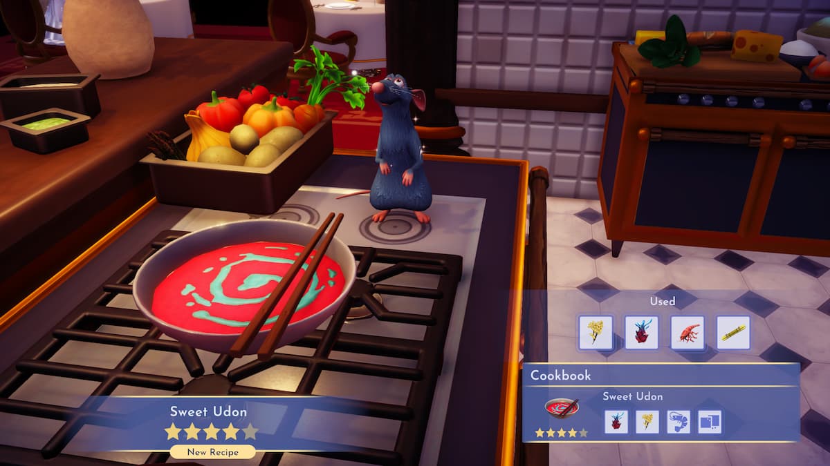 How to make Sweet Udon in Disney Dreamlight Valley - Pro Game Guides