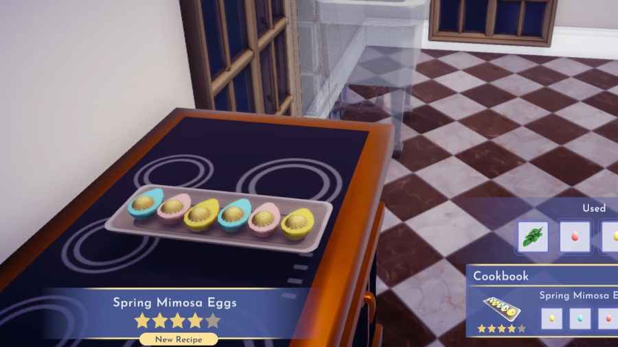 How to make Spring Mimosa Eggs in Disney Dreamlight Valley Pro Game