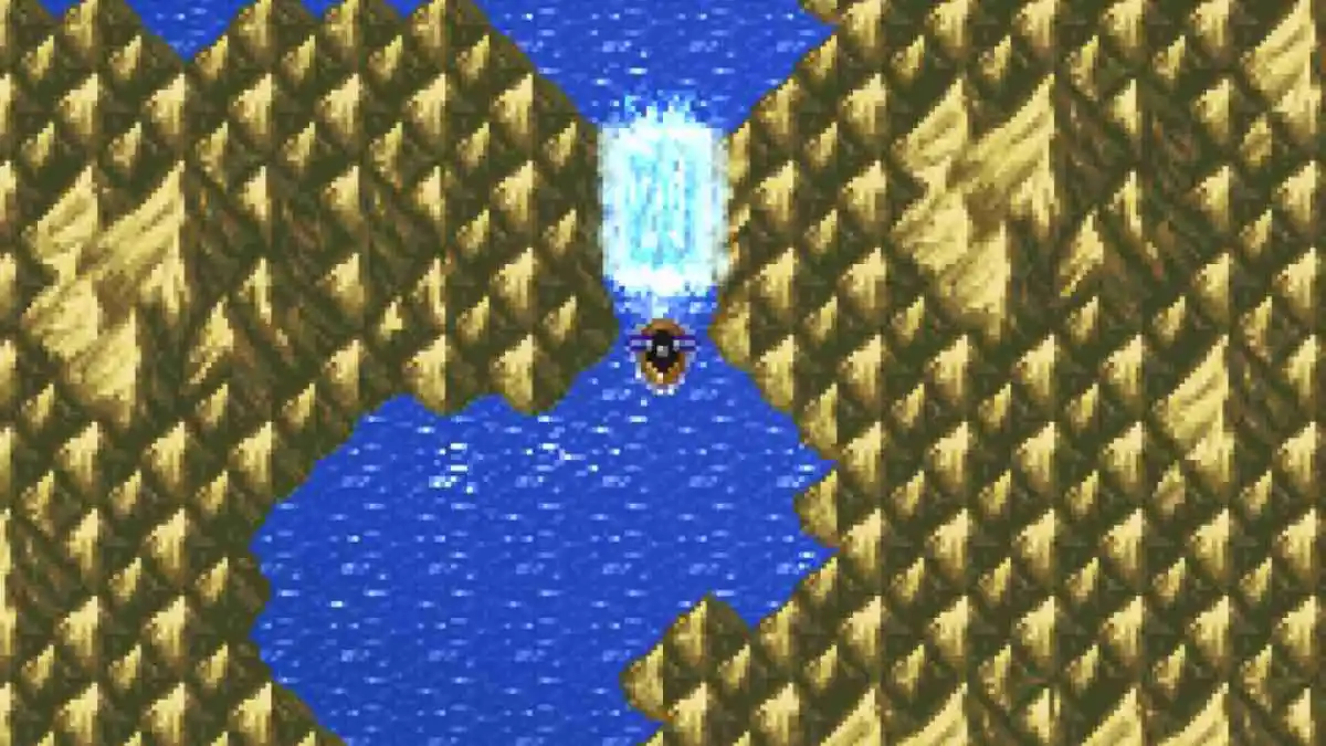 Final Fantasy 1 Pixel Remaster walkthrough - Waterfall Cavern