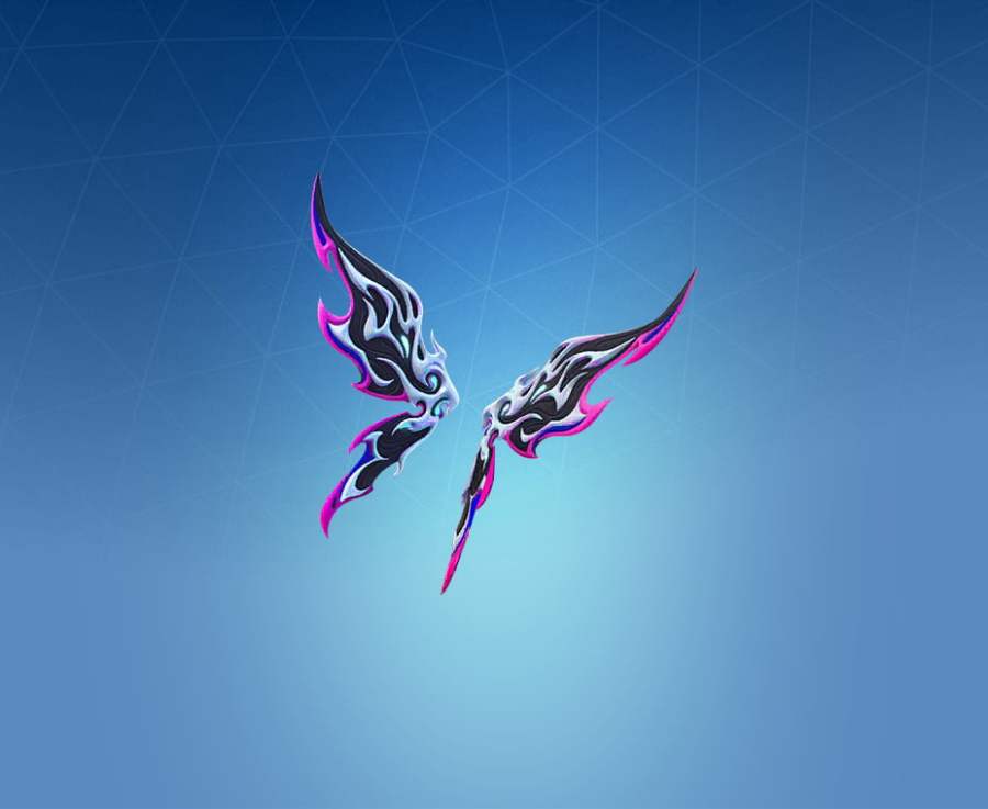 Fluttering Notes Back Bling