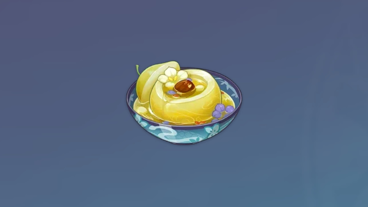 Baizhu's Special Dish and how to cook it in Genshin Impact Heart