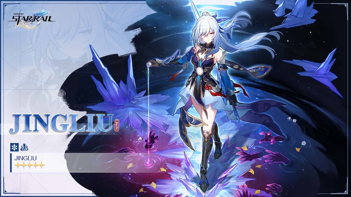 Honkai: Star Rail jingliu character drip marketing art