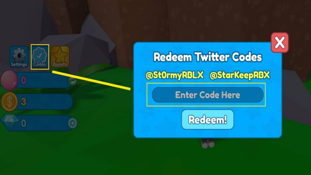 Roblox Bubble Gum Clicker Codes (November 2023)