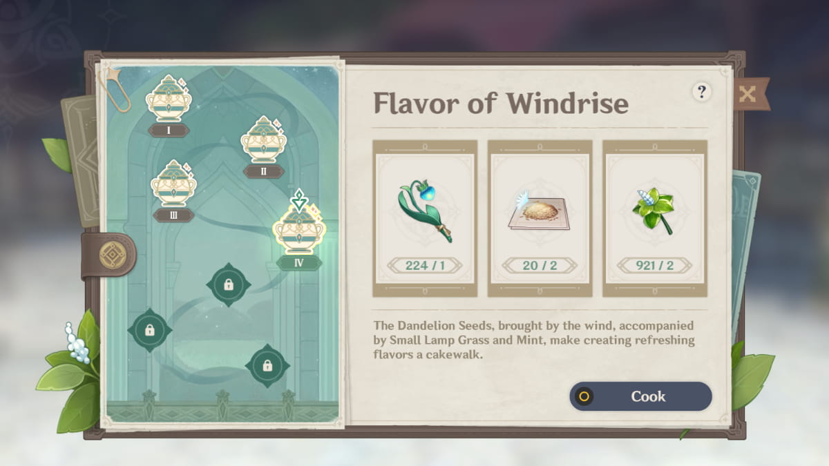 How to make Seasoning in the Genshin Impact Spices From the West