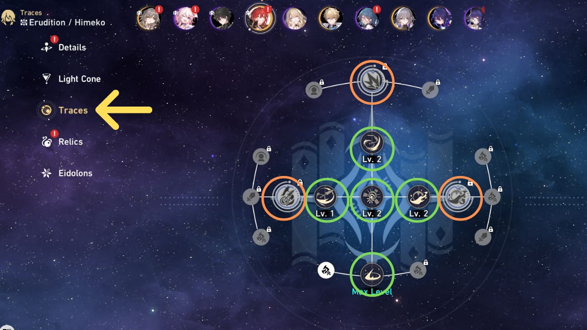 Honkai: Star Rail   What Are Traces And How Do They Work