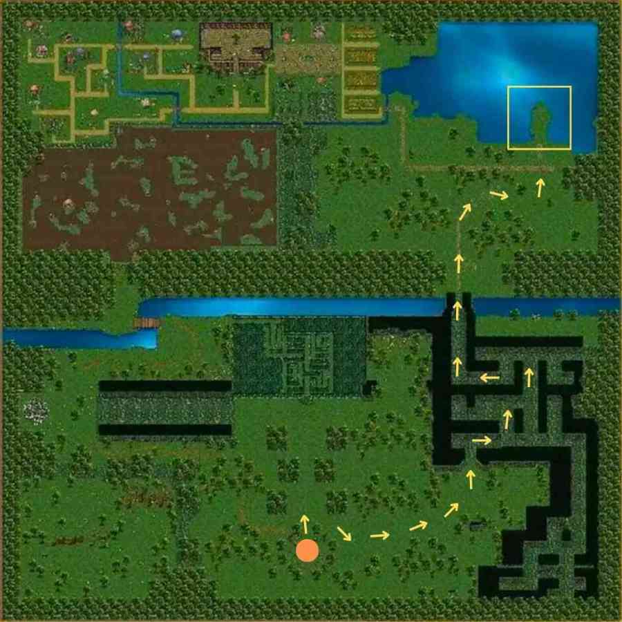 How to destroy the Green Emerald Lake Seal in Vampire Survivors Tides