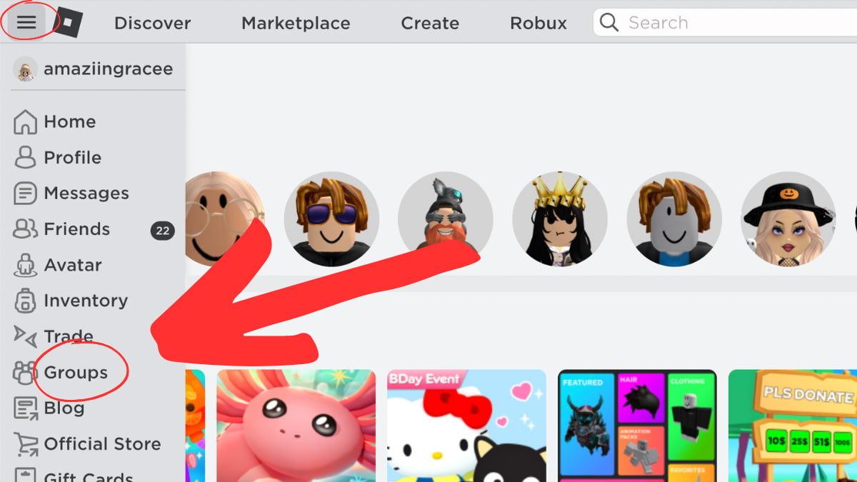 Join Group - Roblox