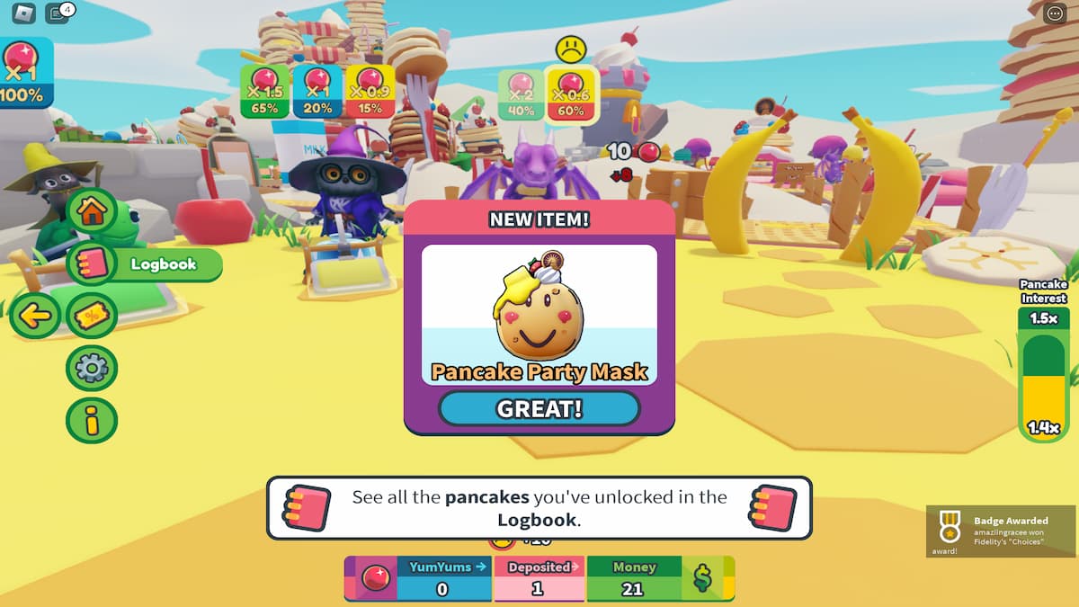 Pancake Empire Tower Tycoon codes December 2023