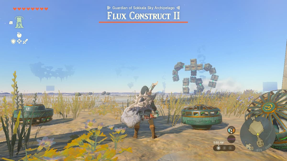 How to beat Flux Construct 2 in TOTK (Zelda Tears of the Kingdom) - Pro ...
