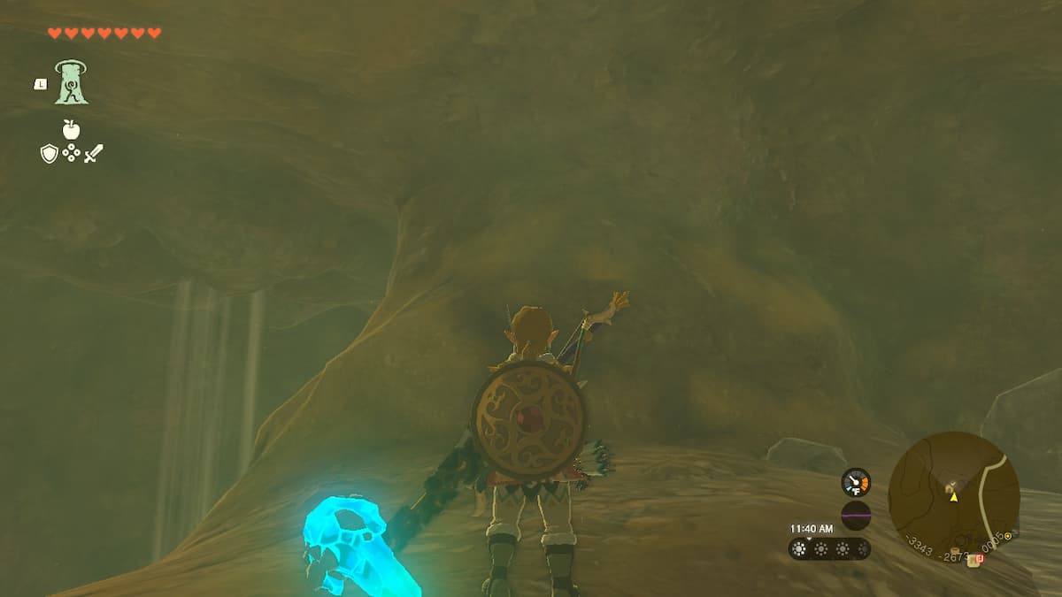 How to get past the sand storm to Gerudo Town in TotK (Zelda Tears of