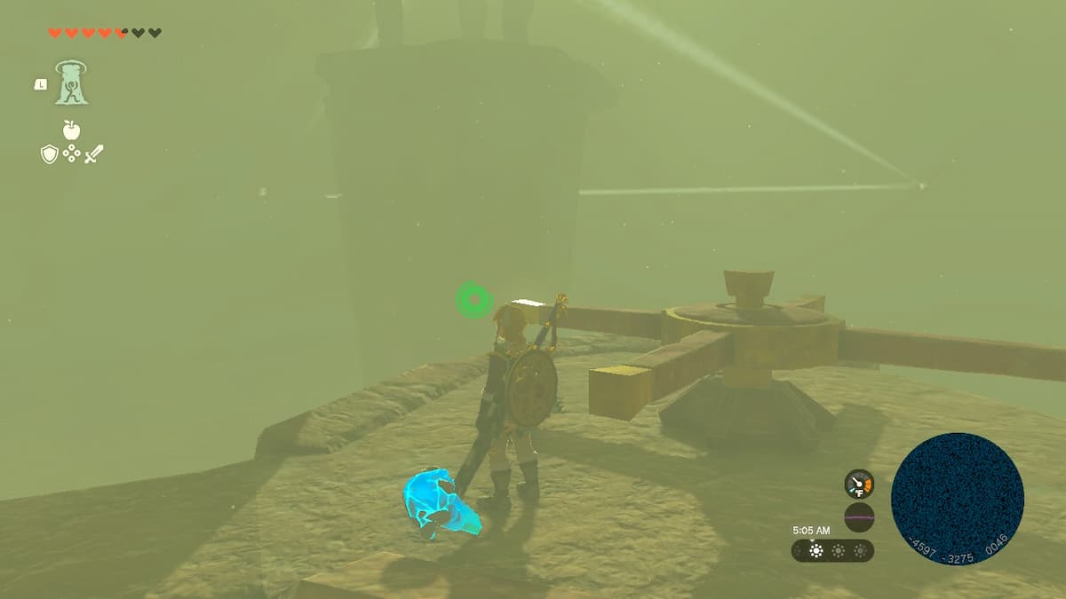 How to light the pillars in Gerudo Desert in TOTK (Zelda Tears of the