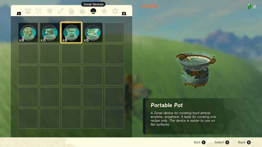 How to get more inventory space (Hestu Location) in Zelda Tears of the
