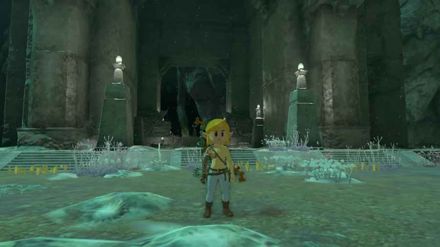 Great Abandoned Central Mine Location in TotK (Zelda Tears of the