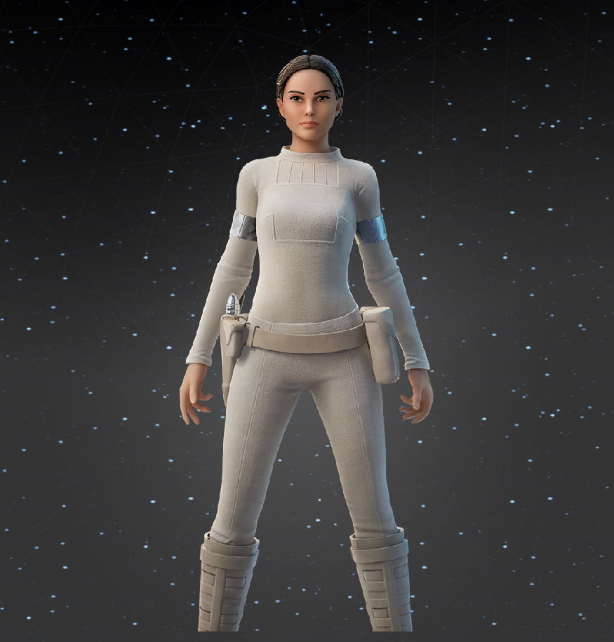 Star Wars princess Padme fighter outfit
