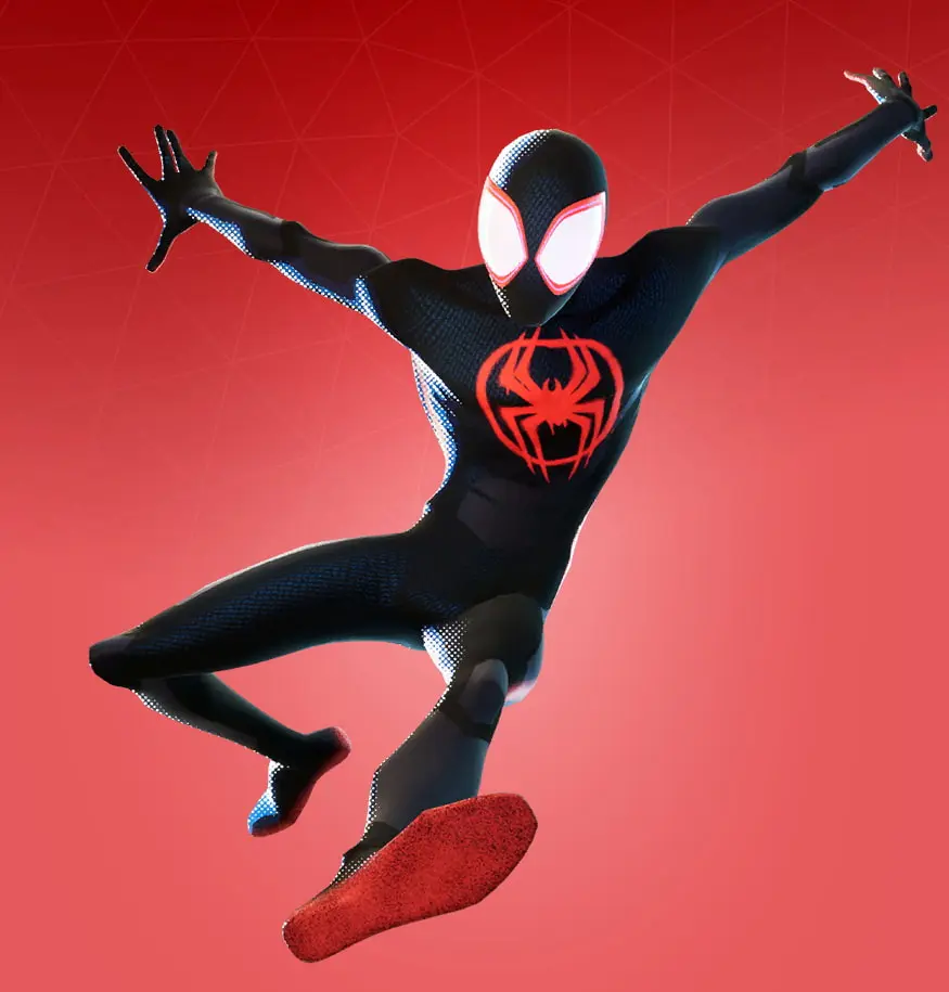 Fortnite SpiderMan (Miles Morales) Skin Character, PNG, Images Pro