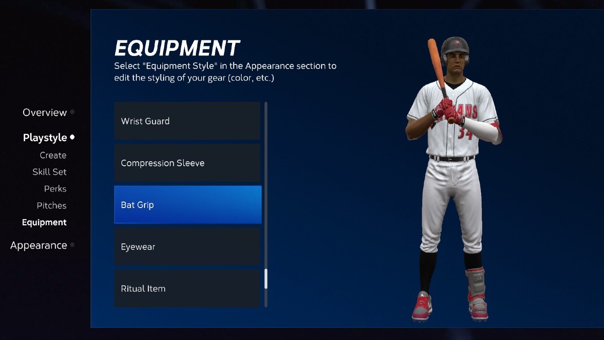 MLB The Show 23 Equipment guide - How to change equipment | Pro Game Guides