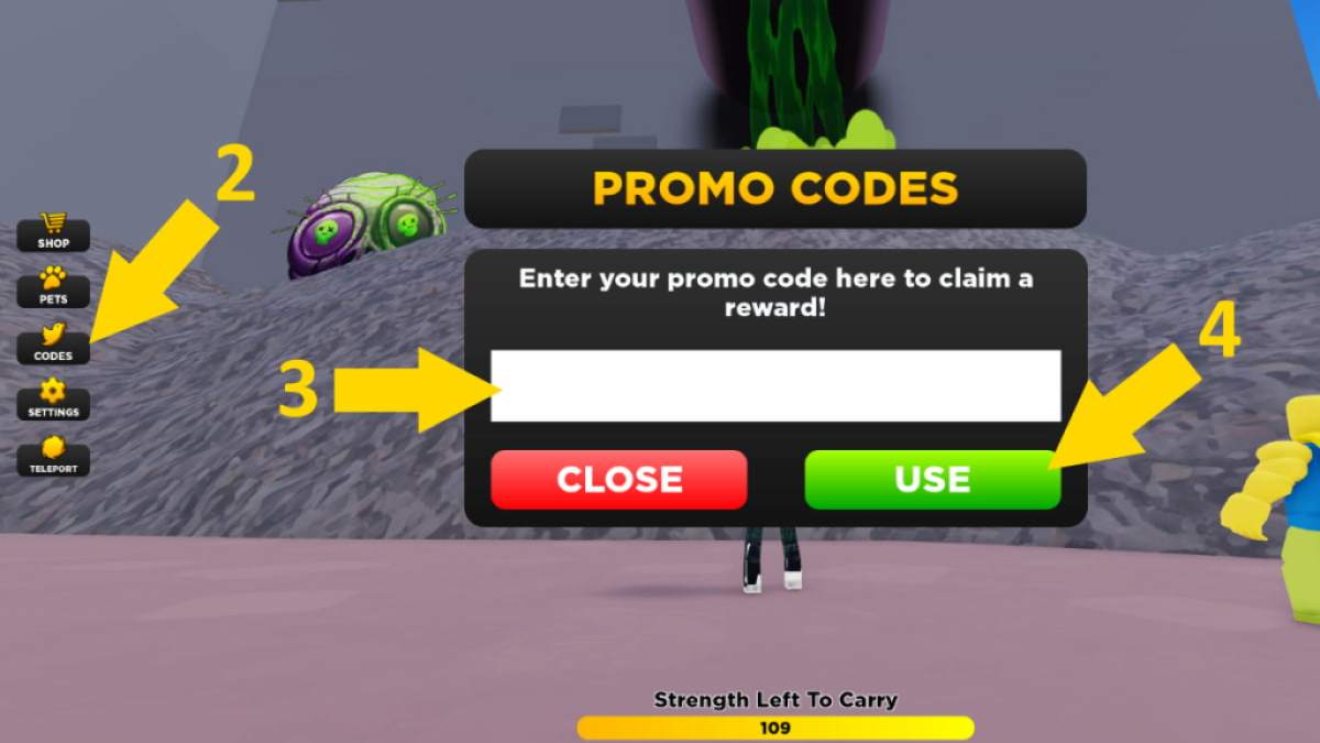 Strongman Smash codes (August 2023) - Roblox