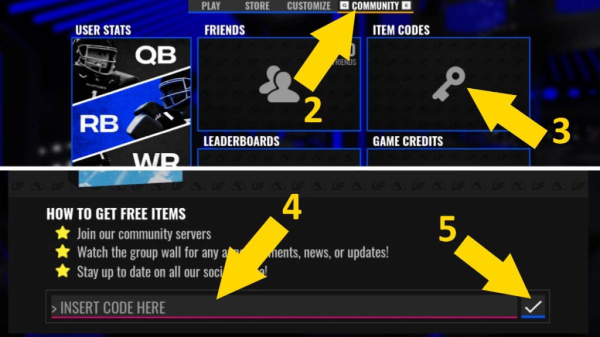 Roblox: códigos de Ultimate Football
