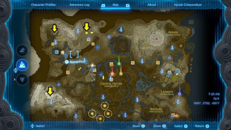 All Gleeok Locations (Map) in TotK & How to Beat Them - Zelda Tears of ...