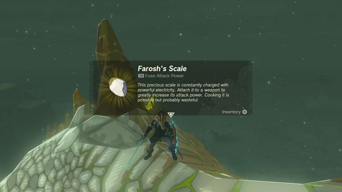 How To Get Farosh S Scale In TotK Zelda Tears Of The Kingdom Pro   Zelda Tears Of The Kingdom Totk Farosh Scale Back 