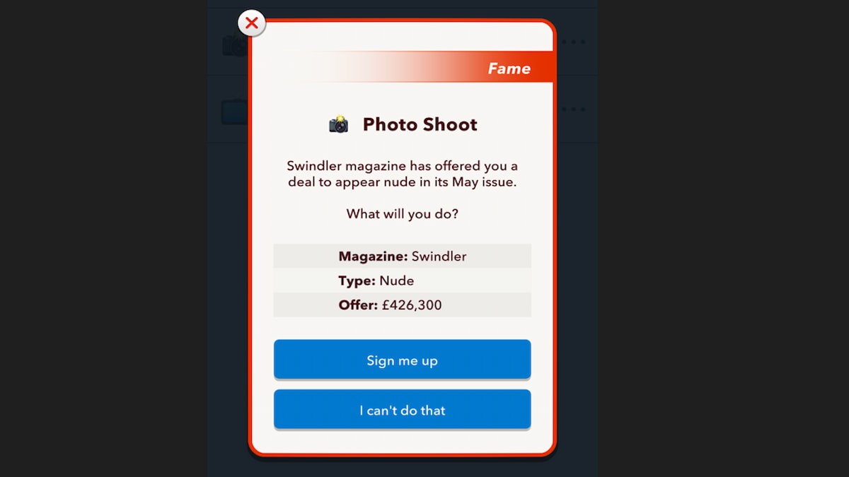 How to pose for a scandalous magazine in BitLife Pro Game Guides