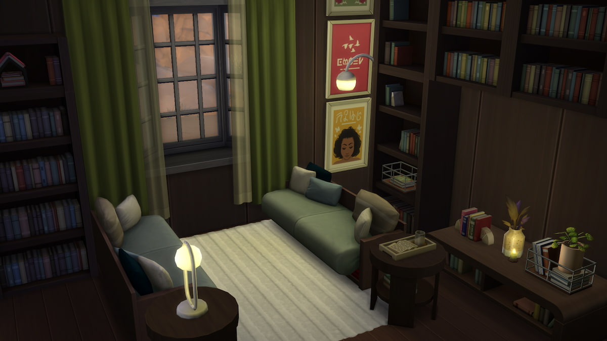 Everything Included in Book Nook Kit in Sims 4 Pro Game Guides