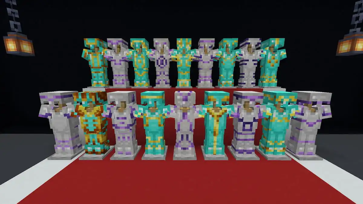 All 18 Armor Trims available in Minecraft as of 1.21