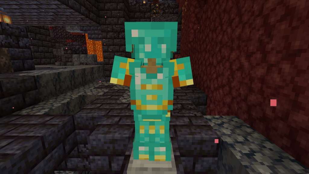 The Snout Armor Trim in Minecraft