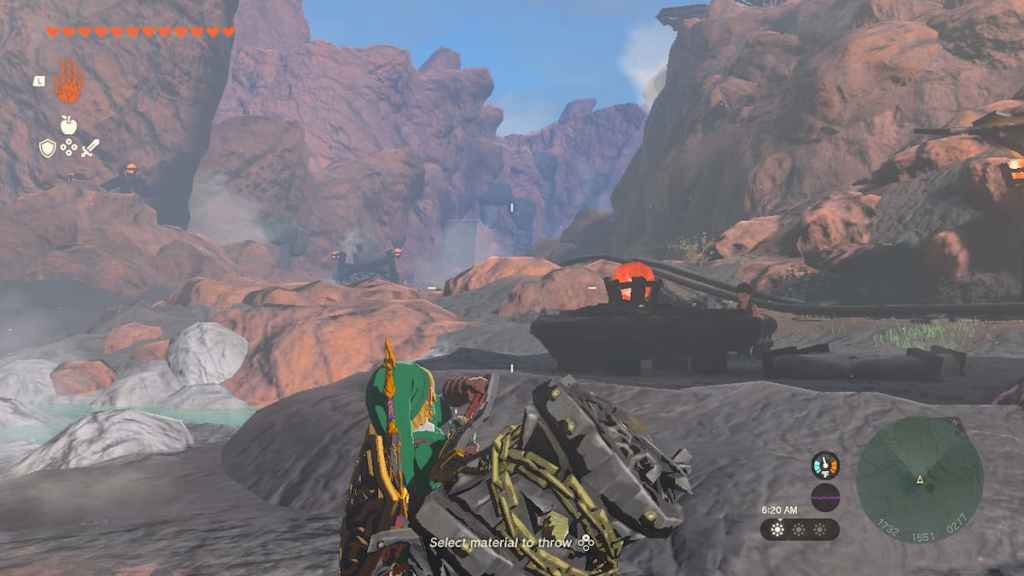 How to throw items & weapons in Tears of the Kingdom (TOTK) Pro Game