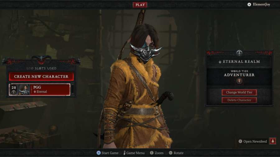 Is game sharing possible in Diablo IV