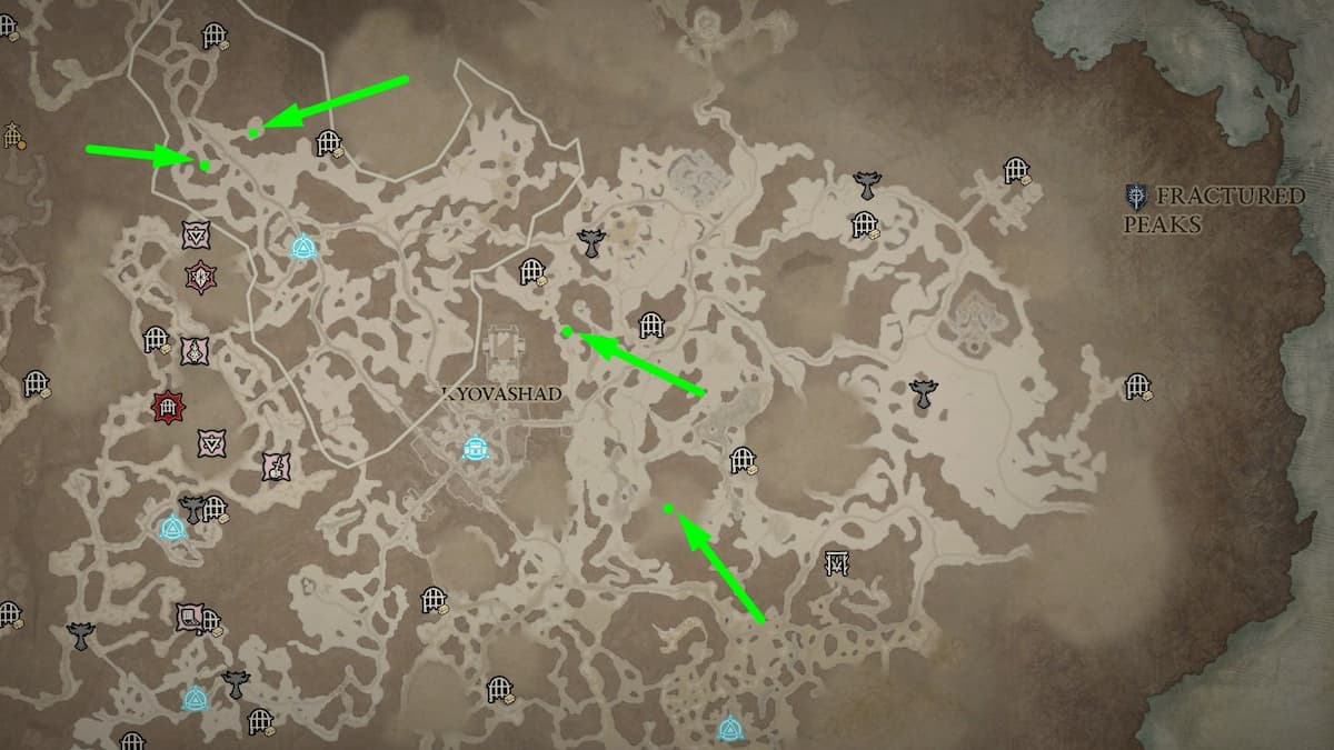 All Helltide Mystery Chest locations (Map) - Diablo 4 - Pro Game Guides